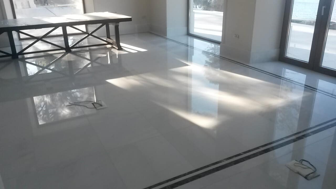 zidna i podna obloga Bianco Covegliano, Emperador, polirano