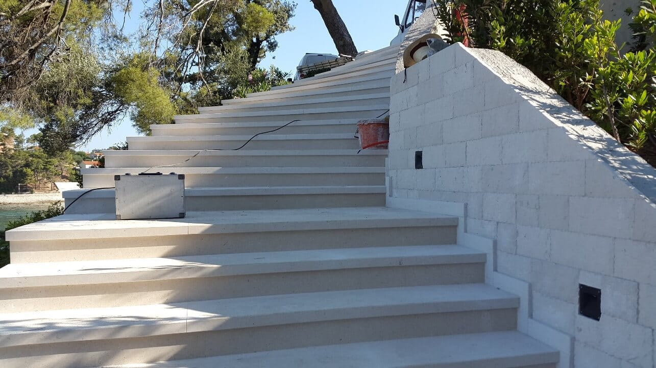 staircase Bračko Veselje, hammered