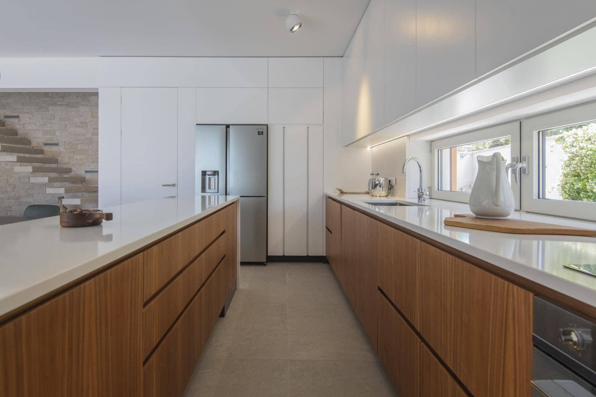 kitchen Quartz, polished