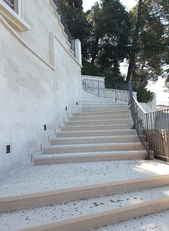 staircase Bračko Veselje, hammered